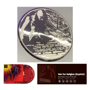 Scars on Broadway featuring D-side etch designed by Dennis Warren, Furnace Record Pressing